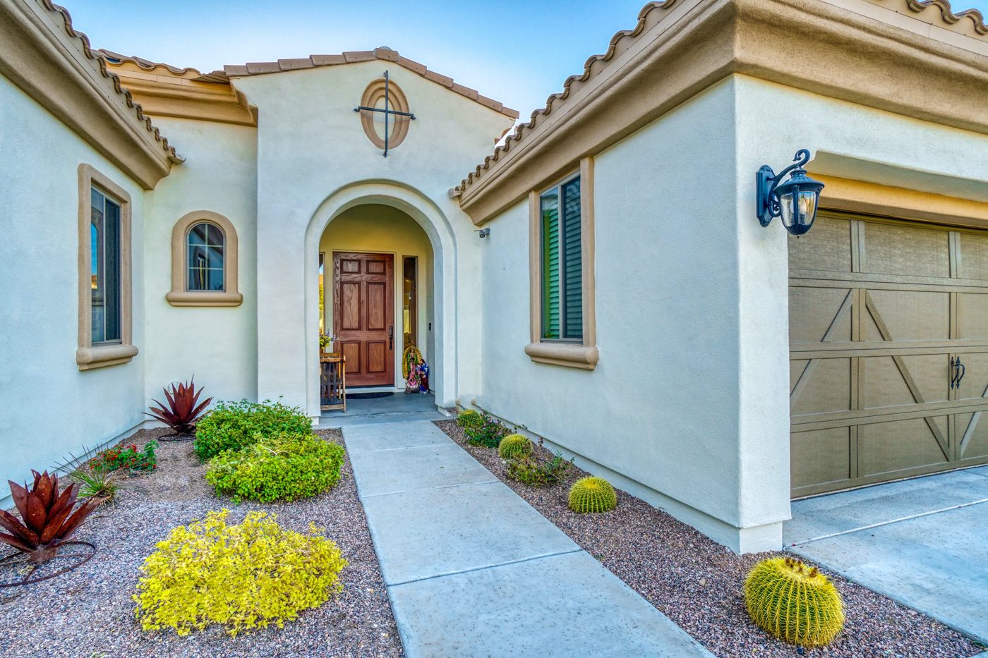 Southwestern home in the Catalina Foothills near Tucson, backdrop for 55+ community living